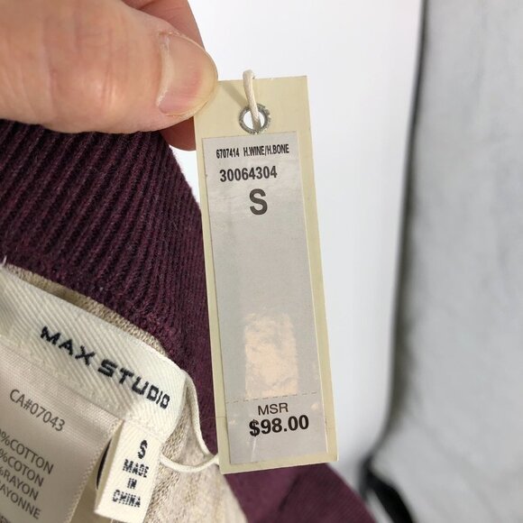 Max Studio Smocked Mermaid Skirt New with tags S - Picture 7 of 13